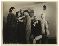Moe Howard Personally Owned 10 x 8 Glossy Photo From the 1937 Three Stooges Film The Sitter Downers -- Very Good Condition